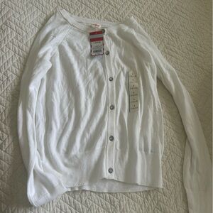 Cat & Jack white cardigan